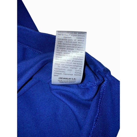 Lacoste Classic Fit Polo Shirt Men's Size XL  Blue - Picture 6 of 10